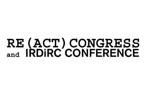 logo for RE(ACT) Congress and IRDiRC Conference